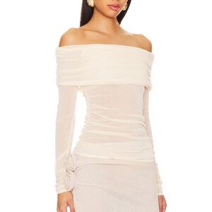 Lumin Knit Top in Ivory
Lovers and Friends Revolve